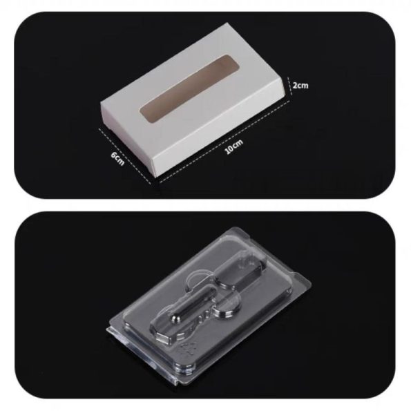 SFP SFP+ Plastic Packaging Clamshell Box For Single SFP SFP+ Transceiver-4