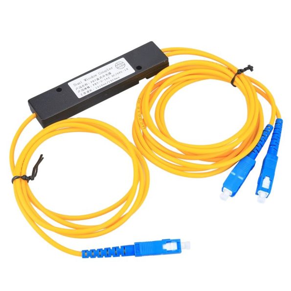 1xN, 2xN 1310nm And 1550nm Dual Window Singlemode FBT Splitter With ABS Box