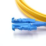 E2000 UPC To E2000 UPC Duplex OS2 Singlemode Fiber Patch Cable