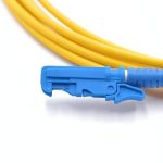 E2000 UPC To E2000 UPC Simplex OS2 Singlemode Fiber Patch Cable