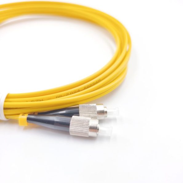 FC UPC To FC UPC Duplex OS2 Singlemode Fiber Patch Cable-4