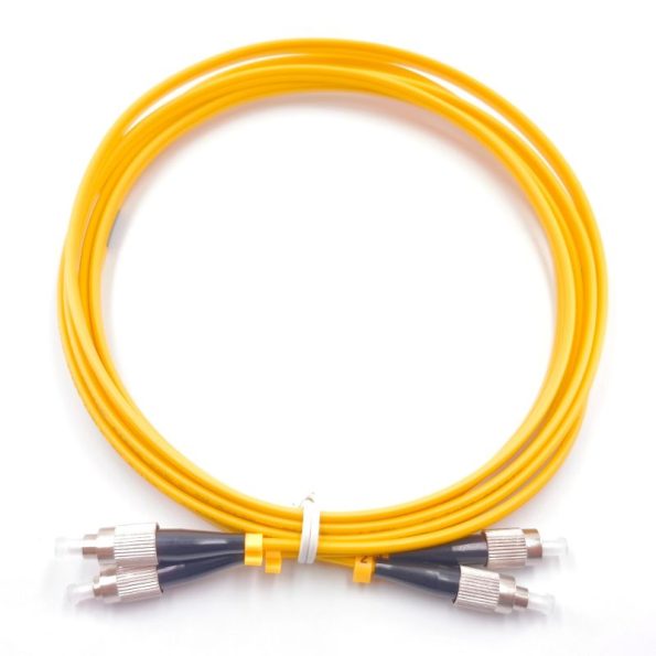 FC UPC To FC UPC Duplex OS2 Singlemode Fiber Patch Cable