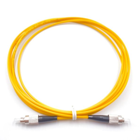 FC UPC To FC UPC Simplex OS2 Singlemode Fiber Patch Cable