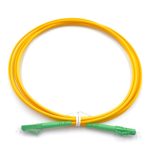 LC APC To LC APC Simplex OS2 Singlemode Fiber Patch Cable