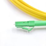 LC APC To LC APC Simplex OS2 Singlemode Fiber Patch Cable