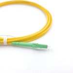 LC APC To LC APC Simplex OS2 Singlemode Fiber Patch Cable