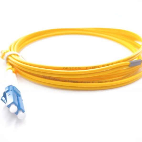 LC UPC to LC UPC Duplex OS2 Singlemode Fiber Patch Cable-5