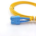 SC UPC To SC UPC Duplex OS2 Singlemode Fiber Patch Cable