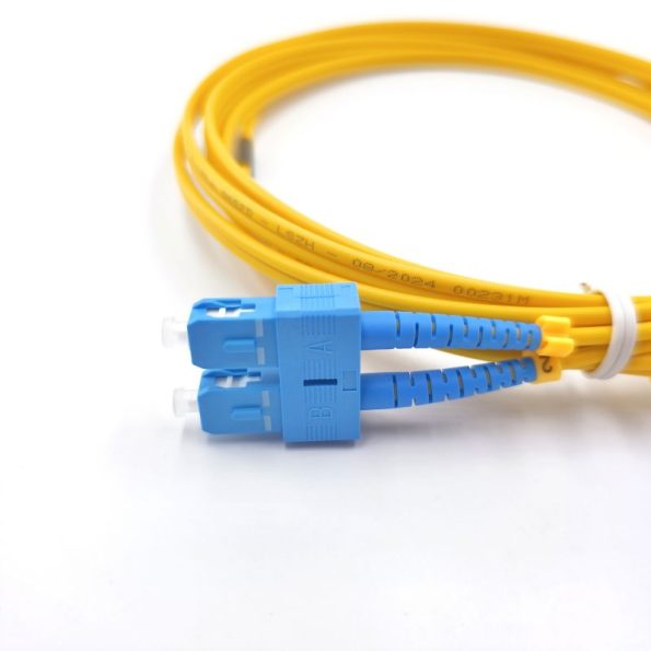 SC UPC To SC UPC Duplex OS2 Singlemode Fiber Patch Cable-2