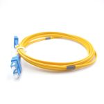 SC UPC To SC UPC Duplex OS2 Singlemode Fiber Patch Cable