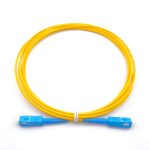 SC UPC To SC UPC Simplex OS2 Singlemode Fiber Patch Cable