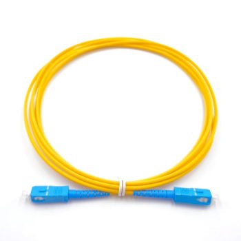 SC UPC To SC UPC Simplex OS2 Singlemode Fiber Patch Cable