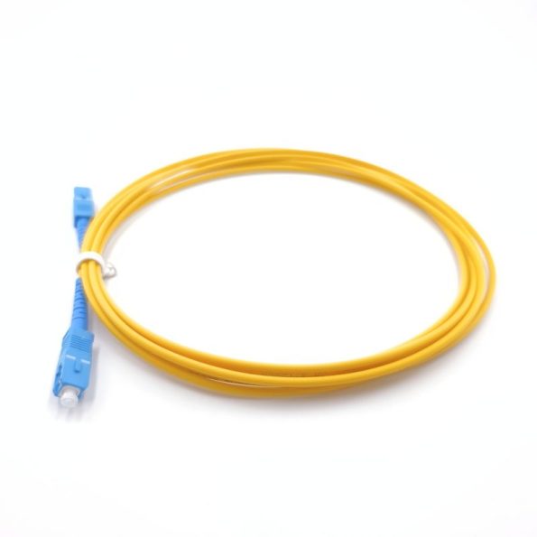 SC UPC To SC UPC Simplex OS2 Singlemode Fiber Patch Cable-5