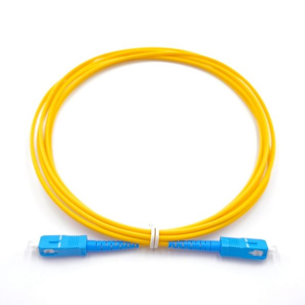 SC UPC To SC UPC Simplex OS2 Singlemode Fiber Patch Cable