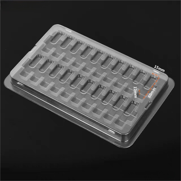 SFP SFP+ Plastic Packaging Clamshell Box For 20-count SFP SFP+ Transceivers