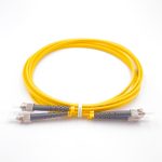 ST UPC To ST UPC Duplex OS2 Singlemode Fiber Patch Cable