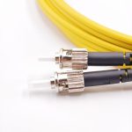 ST UPC To ST UPC Duplex OS2 Singlemode Fiber Patch Cable