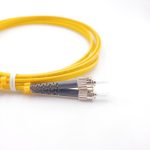 ST UPC To ST UPC Duplex OS2 Singlemode Fiber Patch Cable