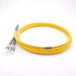 ST UPC To ST UPC Duplex OS2 Singlemode Fiber Patch Cable