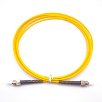 ST UPC To ST UPC Simplex OS2 Singlemode Fiber Patch Cable