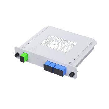 1x4 Singlemode Mini Plug-In, Blade Module PLC Splitter