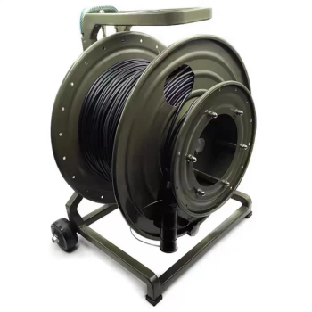 BX-05 Portable Field Deployable Industrial Metal Fiber Optic Cable Reel