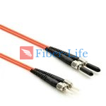 SMA905 To SMA905 Duplex OM1 Multimode Fiber Patch Cable-1