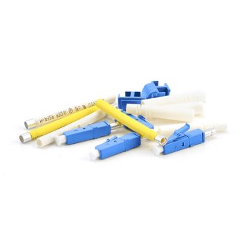 Singlemode Duplex 3.0mm Boot LC UPC Fiber Optic Connector-2