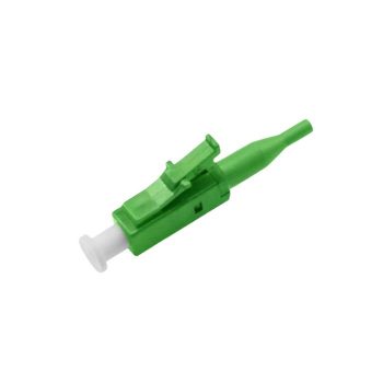 Singlemode Simplex 0.9mm Boot LC APC Fiber Optic Connector