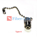 Metal Cap & Chain For ST Mating Sleeve ST Adapter