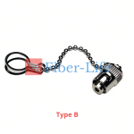 Metal Cap & Chain For ST Mating Sleeve ST Adapter