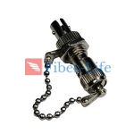 Metal Cap & Chain For ST Mating Sleeve ST Adapter