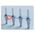1.25mm OD Ceramic Ferrule With Flange For LC Fiber Connector