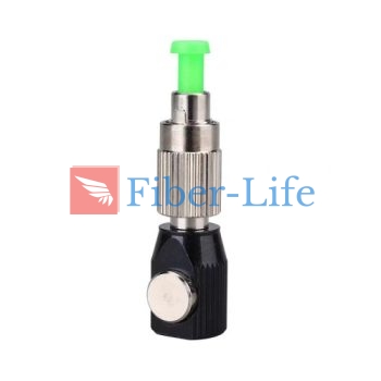 FC APC Round Bare Fiber Adapter