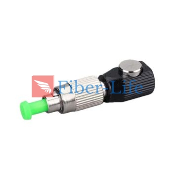 FC APC Round Bare Fiber Adapter-5
