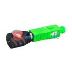 SC APC Round Bare Fiber Adapter