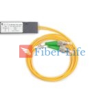 1×2 1310nm 1490nm 1550nm Dual Window Singlemode FBT Coupler Splitter With ABS Box