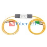1x2 1310nm 1490nm Dual Window Singlemode FBT Coupler Splitter With ABS Box