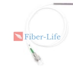 1×2 1310nm 1490nm Dual Window Singlemode FBT Coupler Splitter With Steel Tube