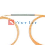 1×2 1310nm Single Window Multimode FBT Coupler Splitter With Steel Tube