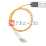 2×2 1310nm Single Window Multimode FBT Coupler Splitter With ABS Box