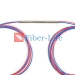 2×2 1310nm Single Window Singlemode FBT Coupler Splitter With Steel Tube