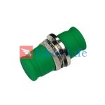 FC APC To FC APC Simplex Singlemode Big D Metal Fiber Optic Adapter Without Flange