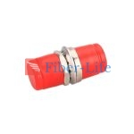 FC UPC To FC UPC Simplex Singlemode Small D Metal Fiber Optic Adapter