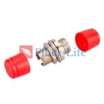 FC UPC To FC UPC Simplex Singlemode Small D Metal Fiber Optic Adapter