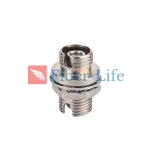 FC UPC To FC UPC Simplex Singlemode Small D Metal Fiber Optic Adapter