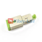 SC APC Singlemode Fixed Fiber Optic Attenuator, Male To Female