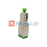 SC APC Singlemode Fixed Fiber Optic Attenuator, Male To Female
