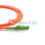 E2000 APC To E2000 APC Simplex OM1 Multimode Fiber Patch Cable
