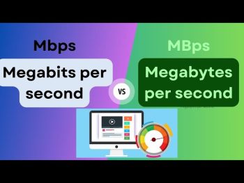Mbps vs MBps